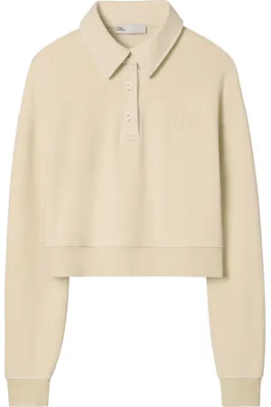 Tory Burch Playera tipo polo con aplique Double T