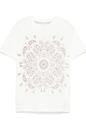 ELEVENTY Playera con estampado de cachemira