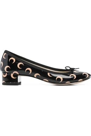 Marine Serre Zapatillas Camille de 30mm de x Repetto