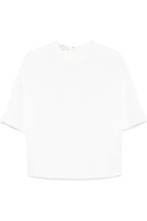 Vince Blusa con ribete satinado