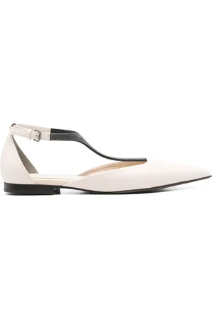 Brunello Cucinelli Flats con puntera redonda