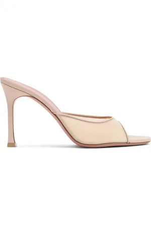 Amina Muaddi Mules Alexa con tacón de 95mm