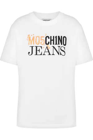 Moschino Playera con logo estampado