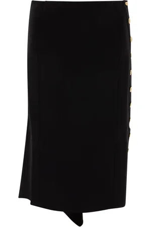 Givenchy Falda con botones dorados