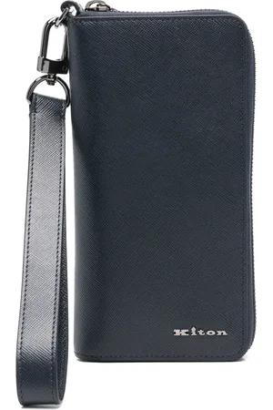 Kiton Cartera con compartimentos y cierre