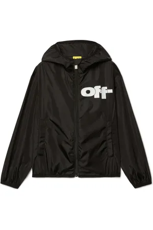 OFF-WHITE Rompevientos con logo