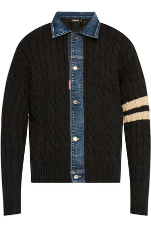 Dsquared2 Cárdigan con etiqueta del logo
