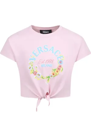 VERSACE Playera con logo estampado