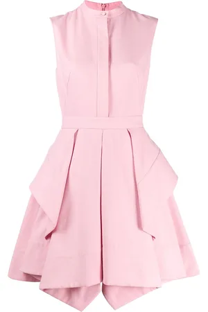 Alexander McQueen Vestido corto drapeado