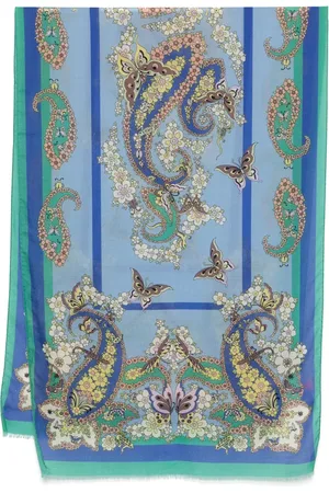 Etro Mascada con estampado floral
