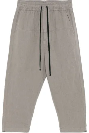 THOM KROM Pantalones con cordones en la pretina
