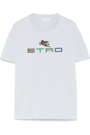 Etro Playera con logo bordado