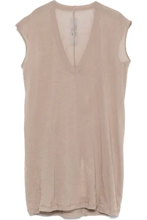 Rick Owens Camiseta con cuello redondo