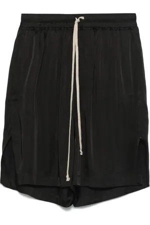 Rick Owens Shorts con cordones en la pretina