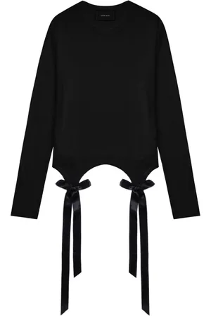 Simone Rocha Playera Bow Tail Easy