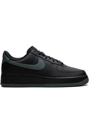 Nike Tenis Air Force 1 "Black Vintage Green"