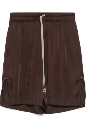 Rick Owens Shorts con cordones en la pretina