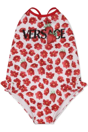 VERSACE Traje de baño con estampado floral