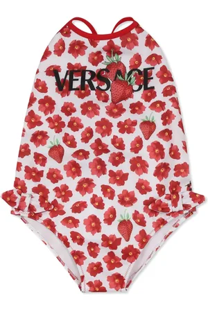 VERSACE Traje de baño con estampado floral