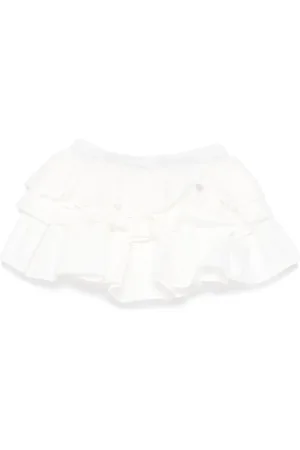 DOUUOD KIDS Falda con volantes