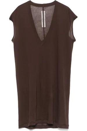 Rick Owens Camiseta con cuello redondo
