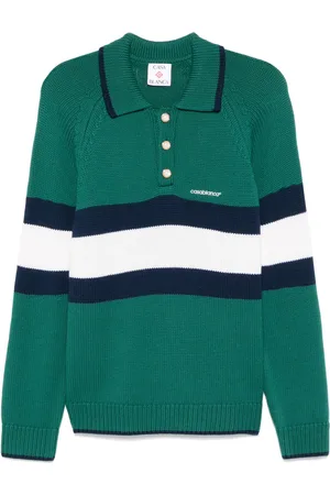 Casablanca Playera tipo polo con diseño color block