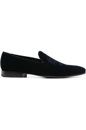 TAGLIATORE Slippers de terciopelo