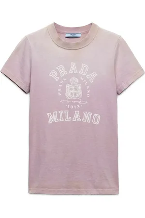 Prada Playera con logo estampado