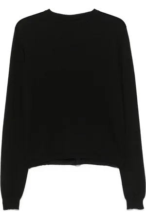 Rick Owens Suéter Cropped Biker Level
