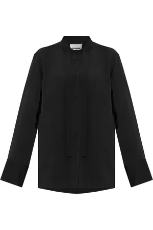 Jil Sander Camisa con moño en el cuello