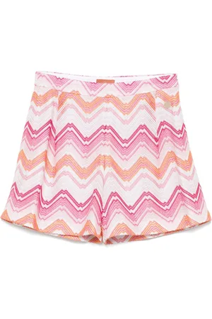 Missoni Bermudas con motivo en zigzag