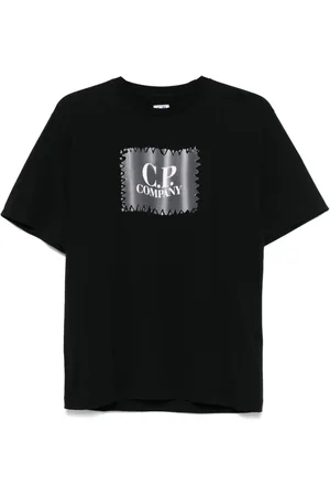 C.P. Company Playera con logo estampado