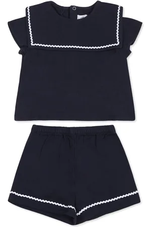 Petit Bateau Set de shorts con volantes