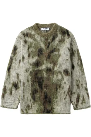 The Attico Suéter con animal print
