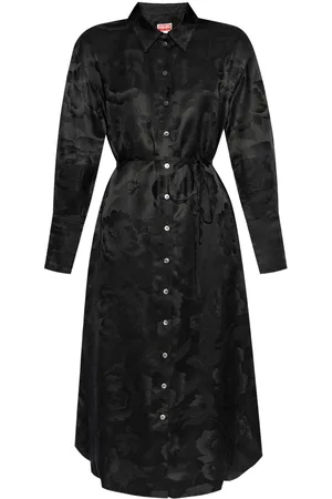 Kenzo Vestido camisero en jacquard