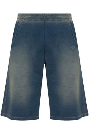 Diesel Shorts con efecto envejecido