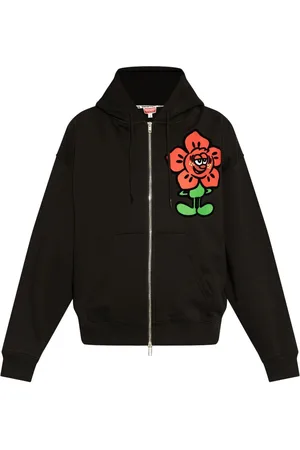 Kenzo Hoodie con estampado floral