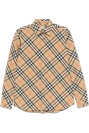 Burberry Camisa con motivo de cuadros