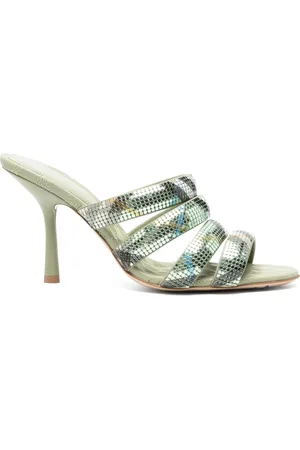 Burberry Sandalias con tacón de 100mm