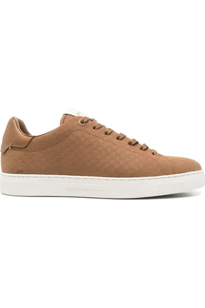 Emporio Armani Tenis con logo en relieve