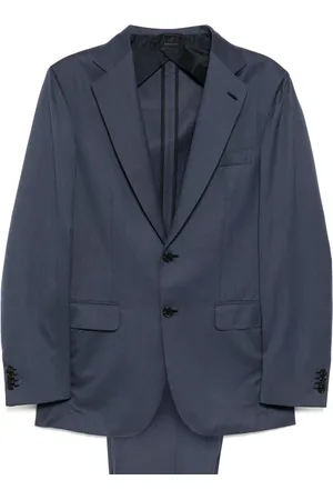BRIONI Traje con bolsillo de parche