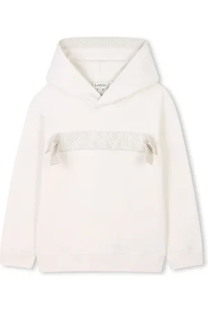 Lanvin Hoodie con aplique del logo