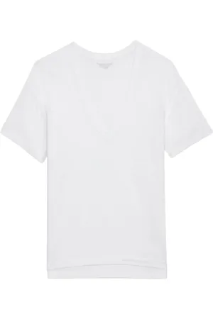 Zadig & Voltaire Playera con cuello en V