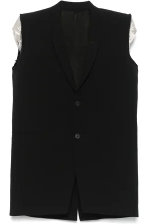 Rick Owens Chaleco de vestir Dirt