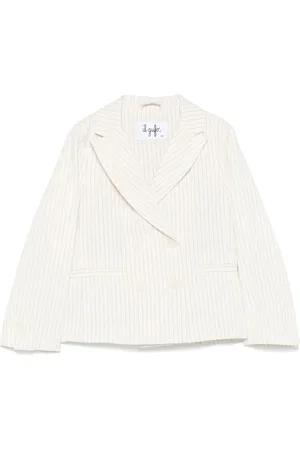 Il gufo Blazer con motivo de rayas diplomáticas