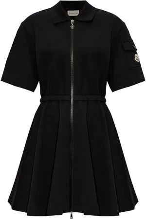 Moncler Vestido estilo tipo polo con cierre