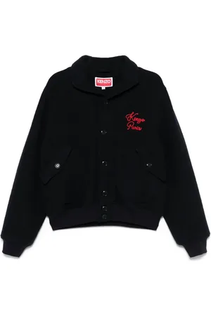 Kenzo Chamarra con logo bordado