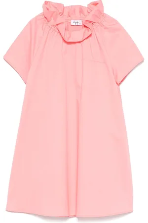 Il gufo Vestido de popelina