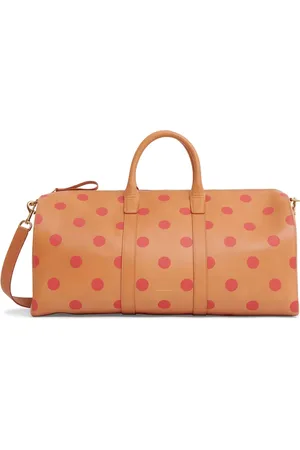 Mansur Gavriel Bolsa de viaje grande con motivo de lunares