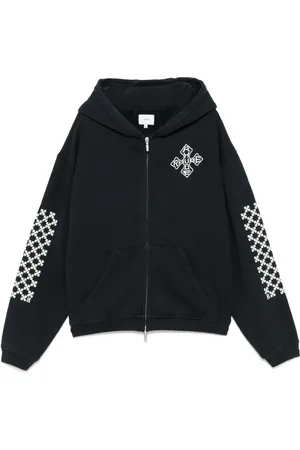 Rhude Hoodie con logo estampado